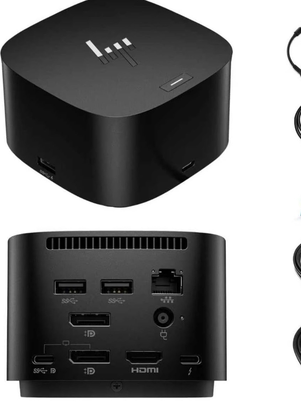 HP G4-120W Docking Station in Black